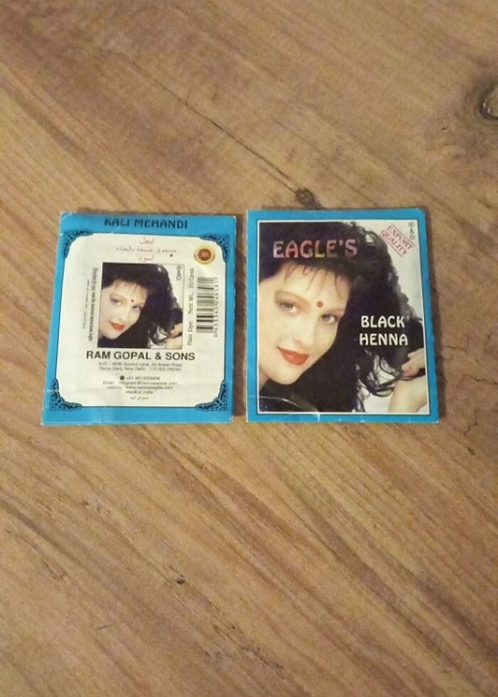 Black Henna siyah  kına - Görsel 3