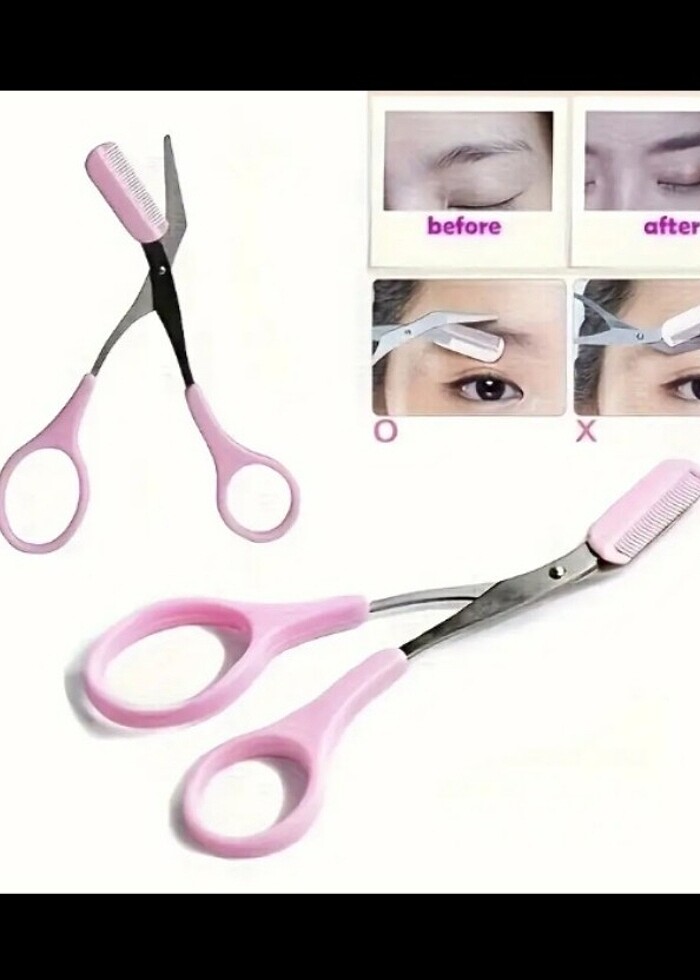 Taraklı paslanmaz çelik kaş düzeltici  - Görsel 2