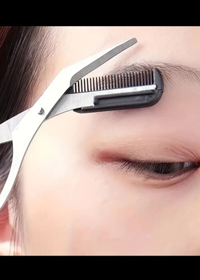 Taraklı paslanmaz çelik kaş düzeltici  - Görsel 4