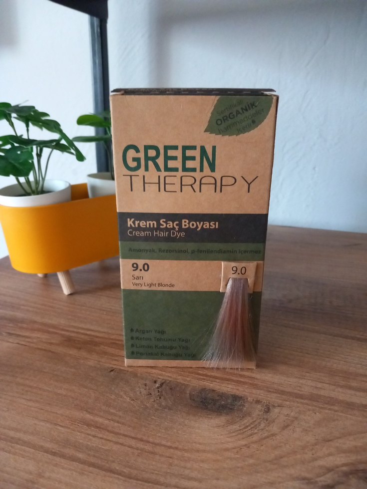 Green Therapy Krem Saç Boyası 9.0 - Görsel 2