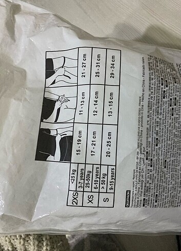  Beden Oxelo dizlik ve kolluk 