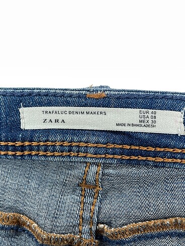 40 Beden mavi Renk Zara Jean / Kot %70 İndirimli.