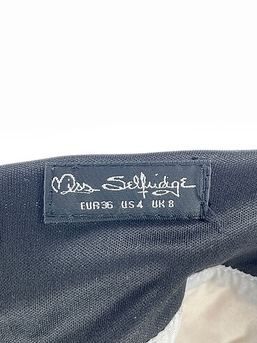 36 Beden siyah Renk Miss Selfridge Kısa Tulum %70 İndirimli.
