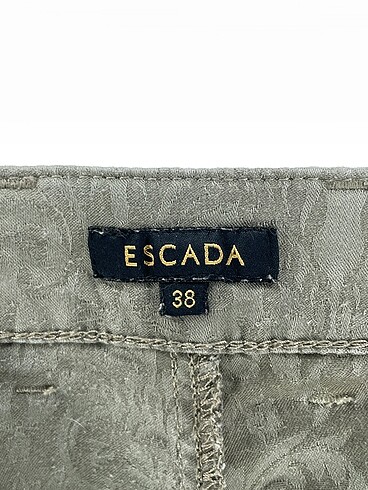 38 Beden yeşil Renk Escada Kumaş Pantolon %70 İndirimli.