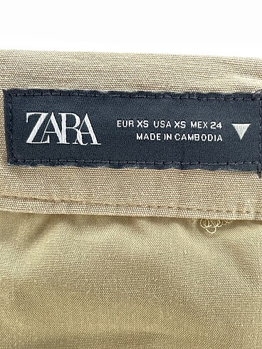 xs Beden çeşitli Renk Zara Mini Şort %70 İndirimli.