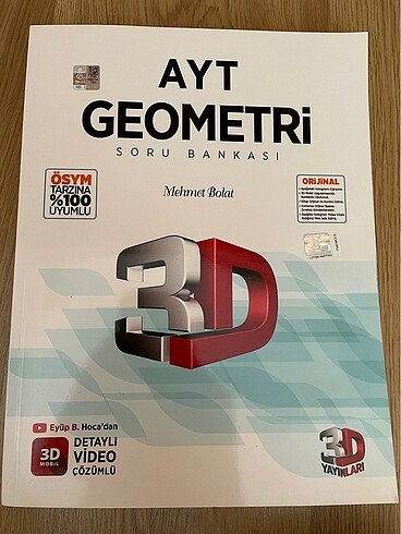 3D AYT Geometri Soru Bankası