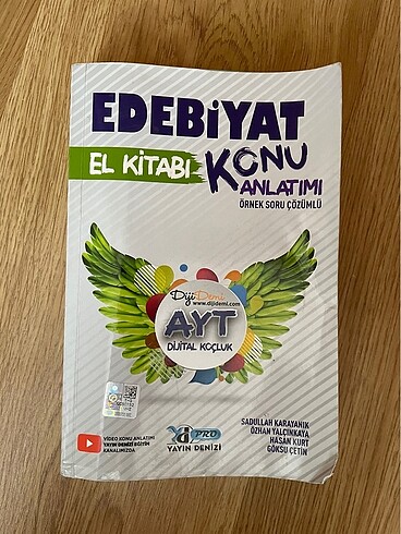 Yayın Denizi AYT Edebiyat Konu Anlatımı Kitabı