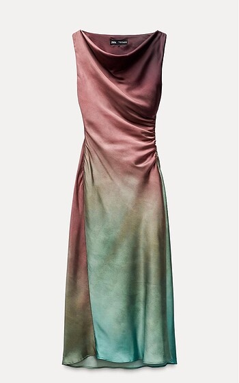 Zara Saten Elbise