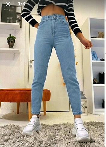 LC Waikiki slim mom 26/36 açık mavi jeans 