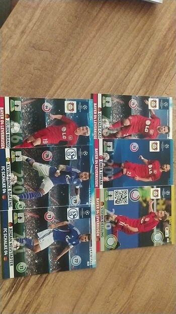 Bayer Leverkusen ve Schalke 2014/15 Şampiyonlar Ligi Kartları 6