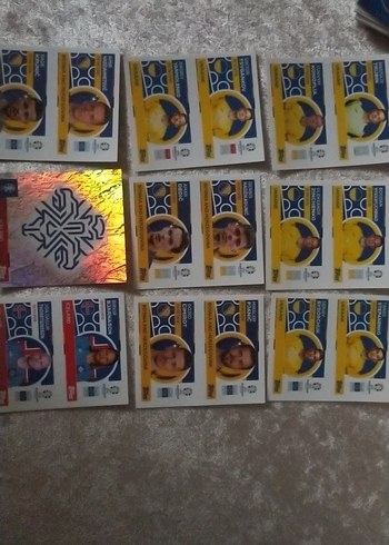 Ukrayna, Bosna Hersek ve İzlanda Euro 2024 Sticker lot - Görsel 2