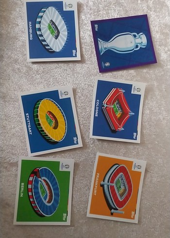 Euro 2024 Stadyum lotu 6lı çıkartma - Görsel 2