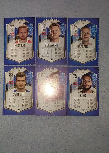 Norveç FIFA Futbolcu kartları - Görsel 2
