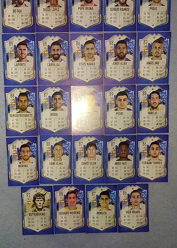 İspanya FIFA Futbolcu kartları - Görsel 3