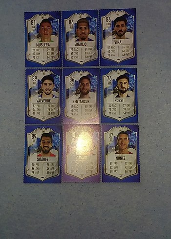 Uruguay FIFA Futbolcu Kartları - Görsel 3