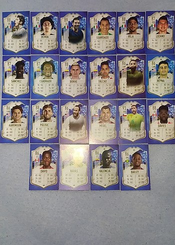 FIFA Futbolcu Kartları Karışık - Görsel 2