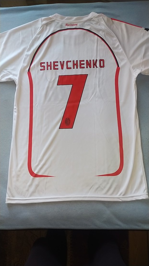 Shevchenko efsane Milan forması Şampiyonlar ligi finali armalı - Görsel 2