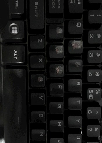 Kablolu Siyah Mekanik Klavye redswich - Görsel 5