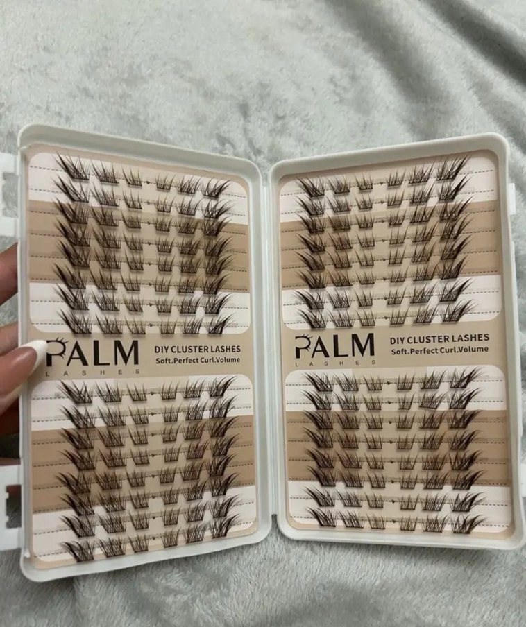 Bej Renkli Doğal Görünümlü Takma Kirpik - Görsel 2