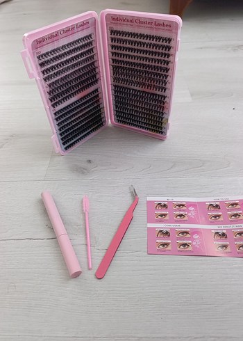 Gri Bireysel Kirpik Demetleri - Görsel 4