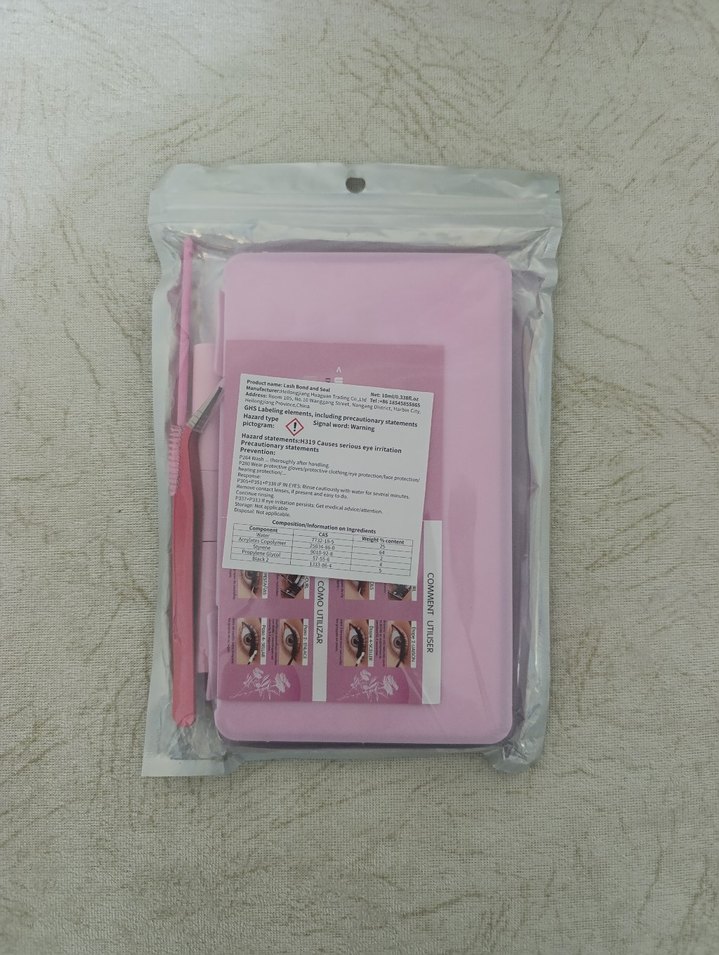 Pastel Pembe Takma Kirpik Seti - Görsel 3