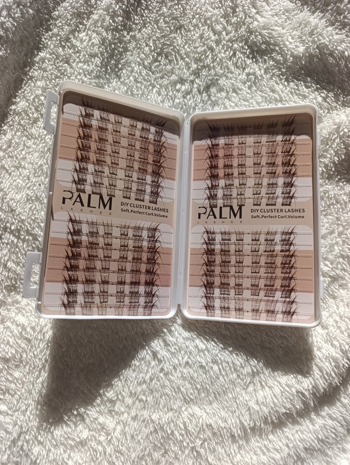 Bej Renkli Küme Kirpikler - Görsel 3