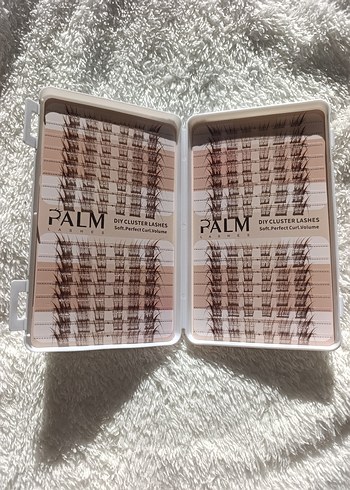 Bej DIY Küme Takma Kirpikler - Görsel 3