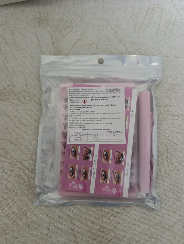 Pembe Kutuda Gri Takma Kirpik Seti - Görsel 3