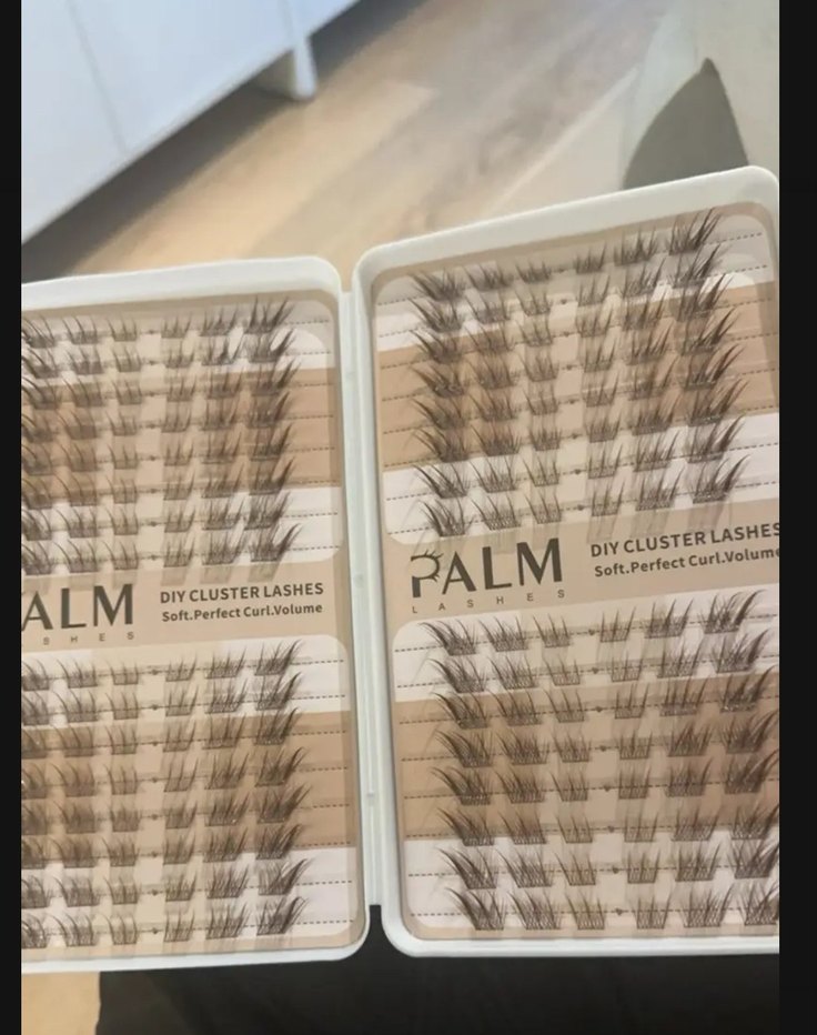 Bej Renkli Yapay Kirpik Seti - Görsel 2