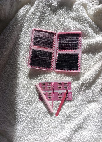 Pembe Kutuda Takma Kirpik Seti - Görsel 4