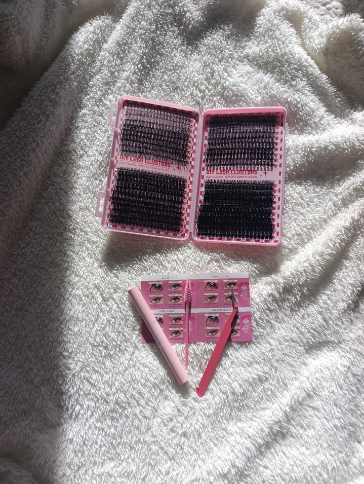 Pembe Kutuda Takma Kirpik Seti - Görsel 4