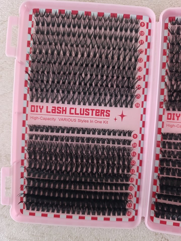 DIY Kirpik Küme Seti - Koyu Tonlar - Görsel 2