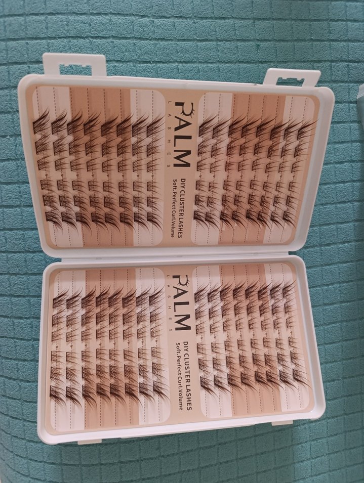 Bej Renkli PALM Takma Kirpik Seti - Görsel 3