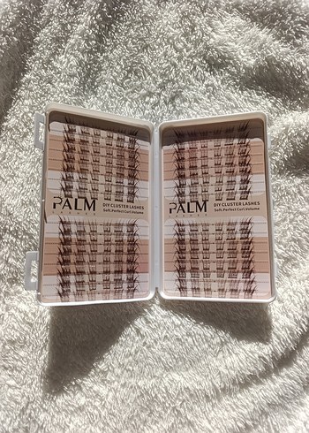 Bej Takma Kirpik Seti - Palm - Görsel 3