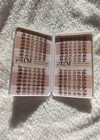 Bej Takma Kirpik Seti - Palm - Görsel 2