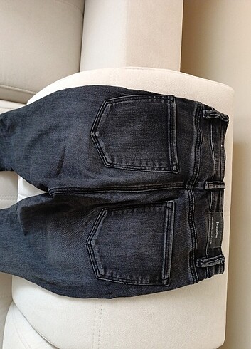 xs Beden gri Renk Stradivarius Jean