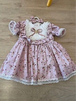 İlknur karaca tasarım kız bebek elbise