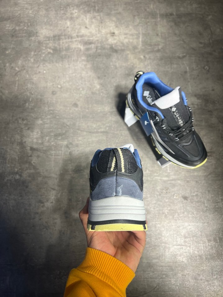 Gri-Mavi Columbia Erkek Spor Ayakkabı - Görsel 2