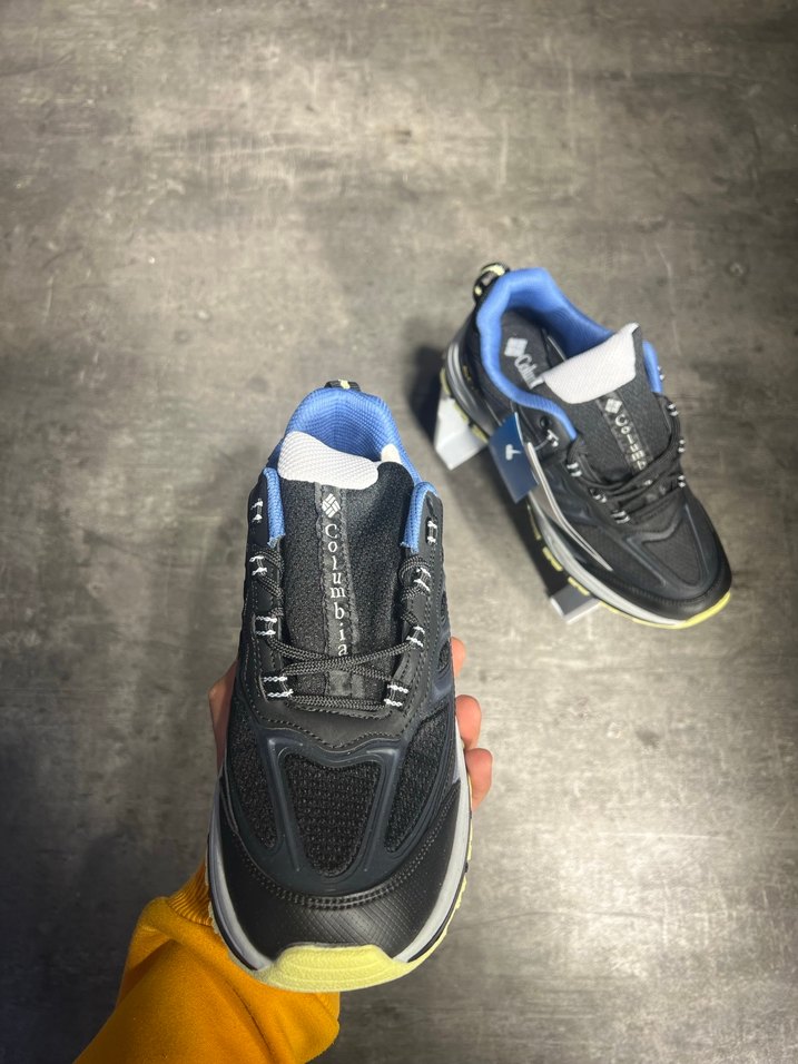 Gri-Mavi Columbia Erkek Spor Ayakkabı - Görsel 5