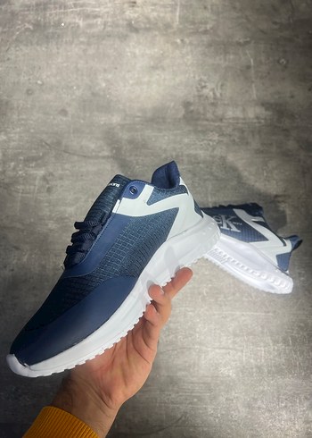 Mavi Gri Erkek Spor Ayakkabı Sneakers - Görsel 6