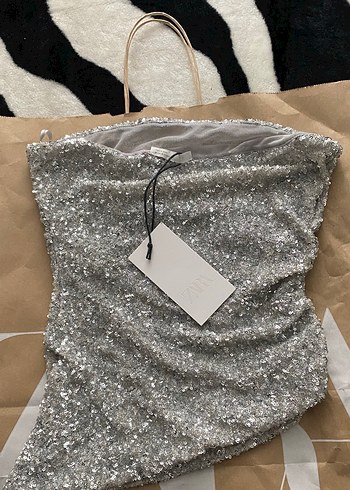 Pullu büstiyer Zara - Görsel 8