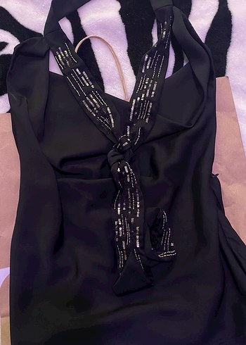 Drapeli Siyah Tie-Dye Salaş - Görsel 7