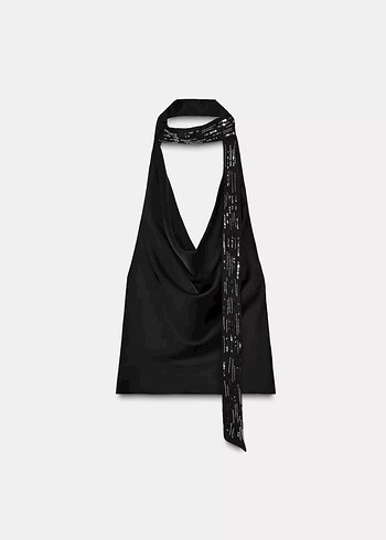 Drapeli Siyah Tie-Dye Salaş - Görsel 6