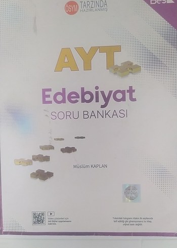 Üç Dört Beş Yayınları AYT Edebiyat Soru Bankası