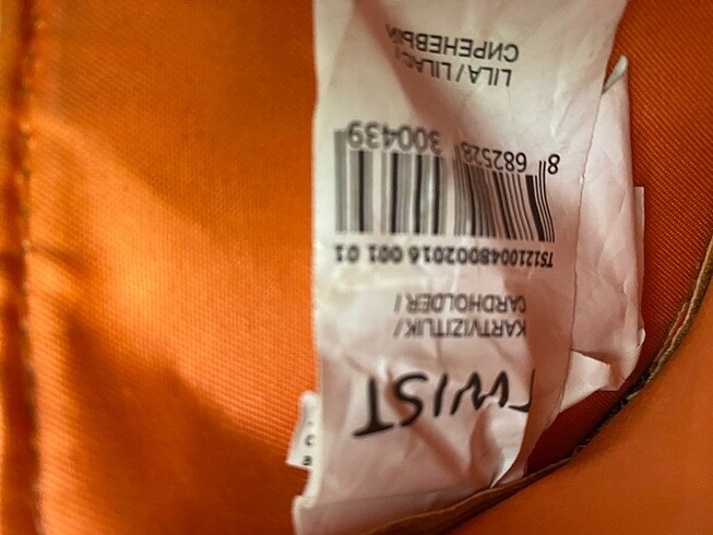  Beden Twist kartlık