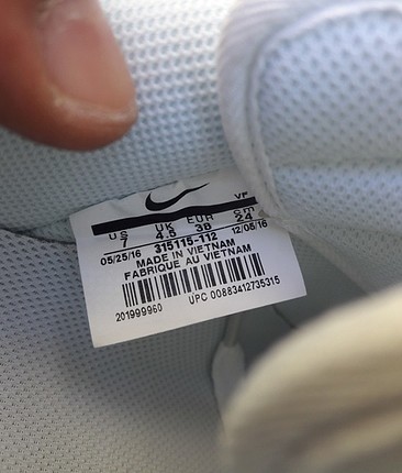 38 Beden beyaz Renk #Nike #Airforce #ünisex Orjinal 38 numara