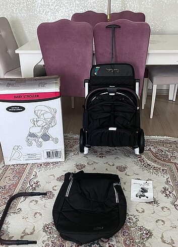 SIFIR PİERRE CARDİN MARKA J70 KABİN BOY BEBEK ARABASI 
