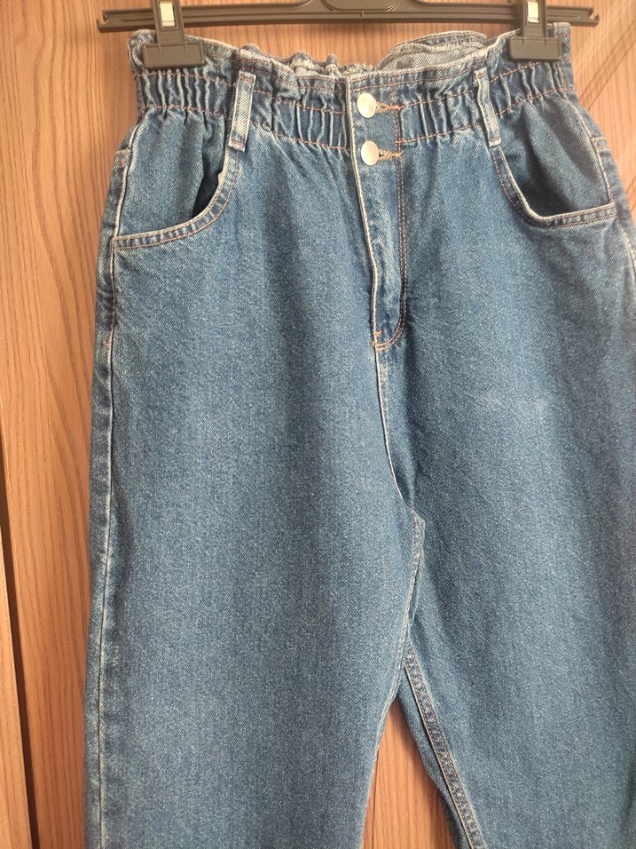 kadın boyfriend kot pantolon - Görsel 3