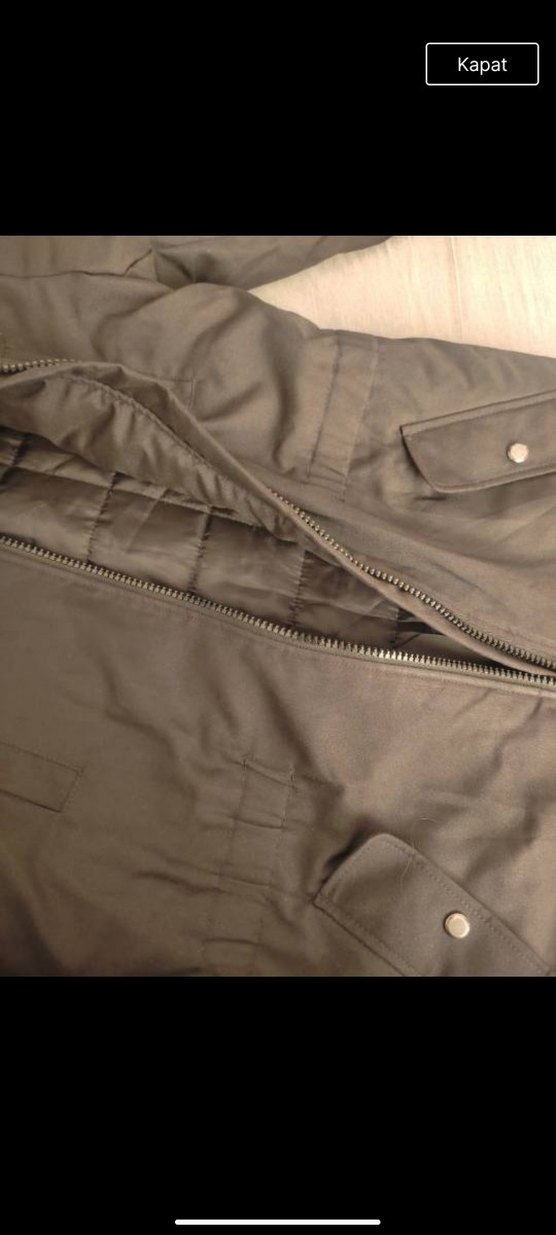 Kürk Detaylı Siyah Kadın Kışlık Mont - Görsel 3