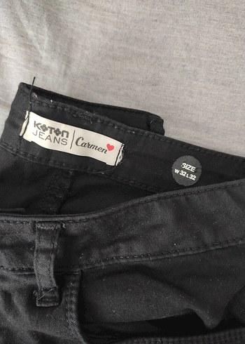 Kadın Siyah Dar Paça Pantolon - Görsel 3